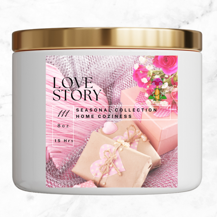 Love Story Candle