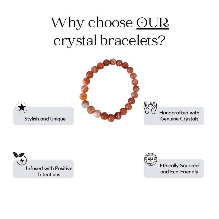 Bracelet - Carnelian Bracelet - The Lavish Essentials