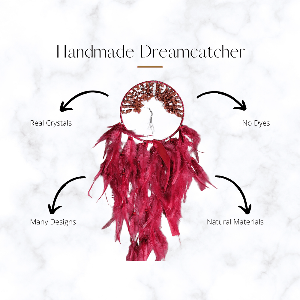 dreamcatcher - Carnelian Dreamcatcher - The Lavish Essentials