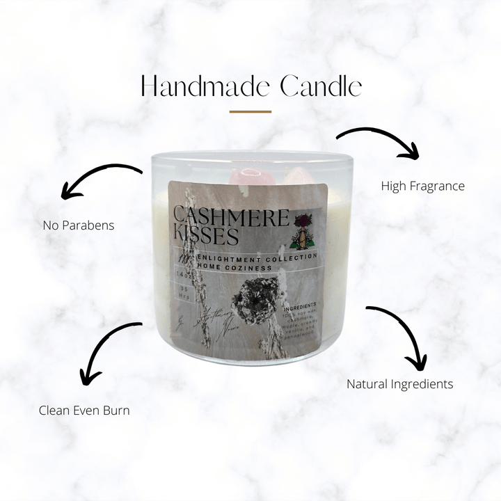 Candle - Cashmere Kisses Candle 111 - The Lavish Essentials