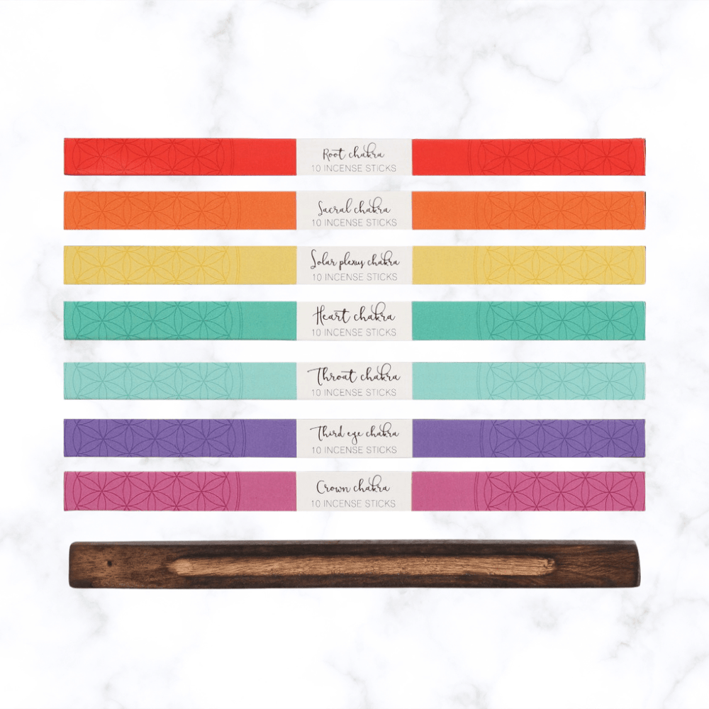 incense - Chakra Incense Pack - The Lavish Essentials