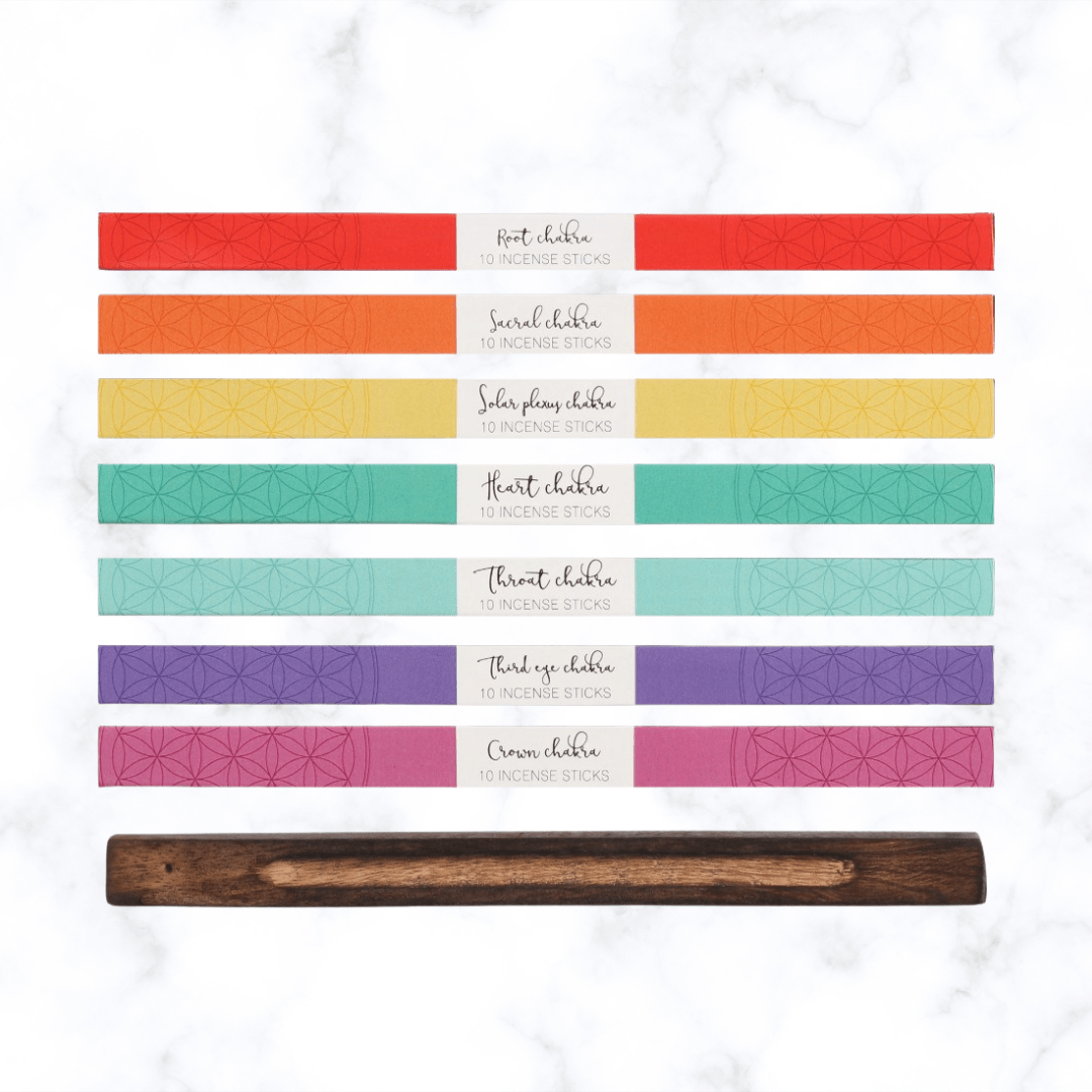 incense - Chakra Incense Pack - The Lavish Essentials