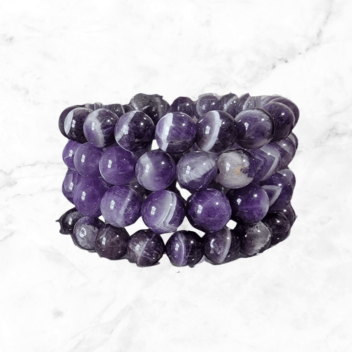 Bracelet - Chevron Amethyst Bracelet - The Lavish Essentials