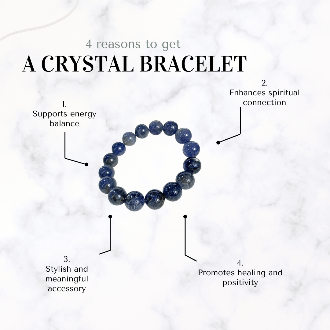 Bracelet - Cordierite Bracelet - The Lavish Essentials