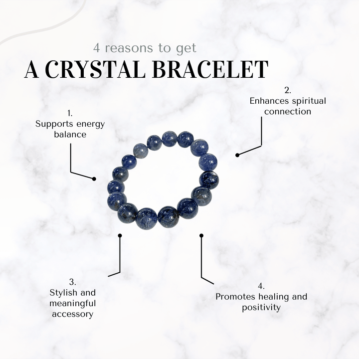 Bracelet - Cordierite Bracelet - The Lavish Essentials