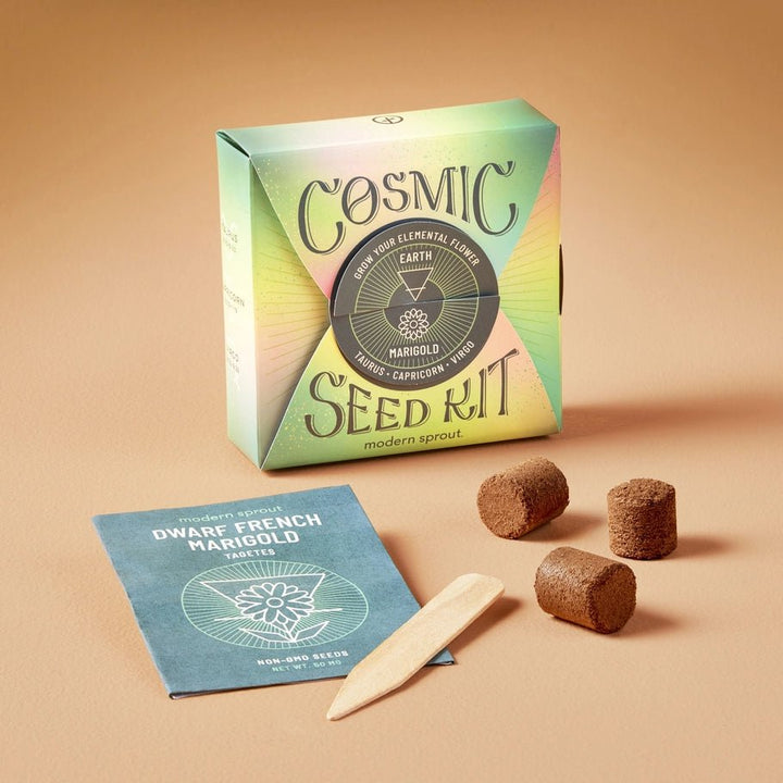 plant - Cosmic Seed Kit - Earth Marigold - The Lavish Essentials