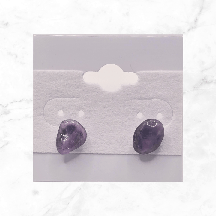 necklace - Crystal Stud Earrings - The Lavish Essentials