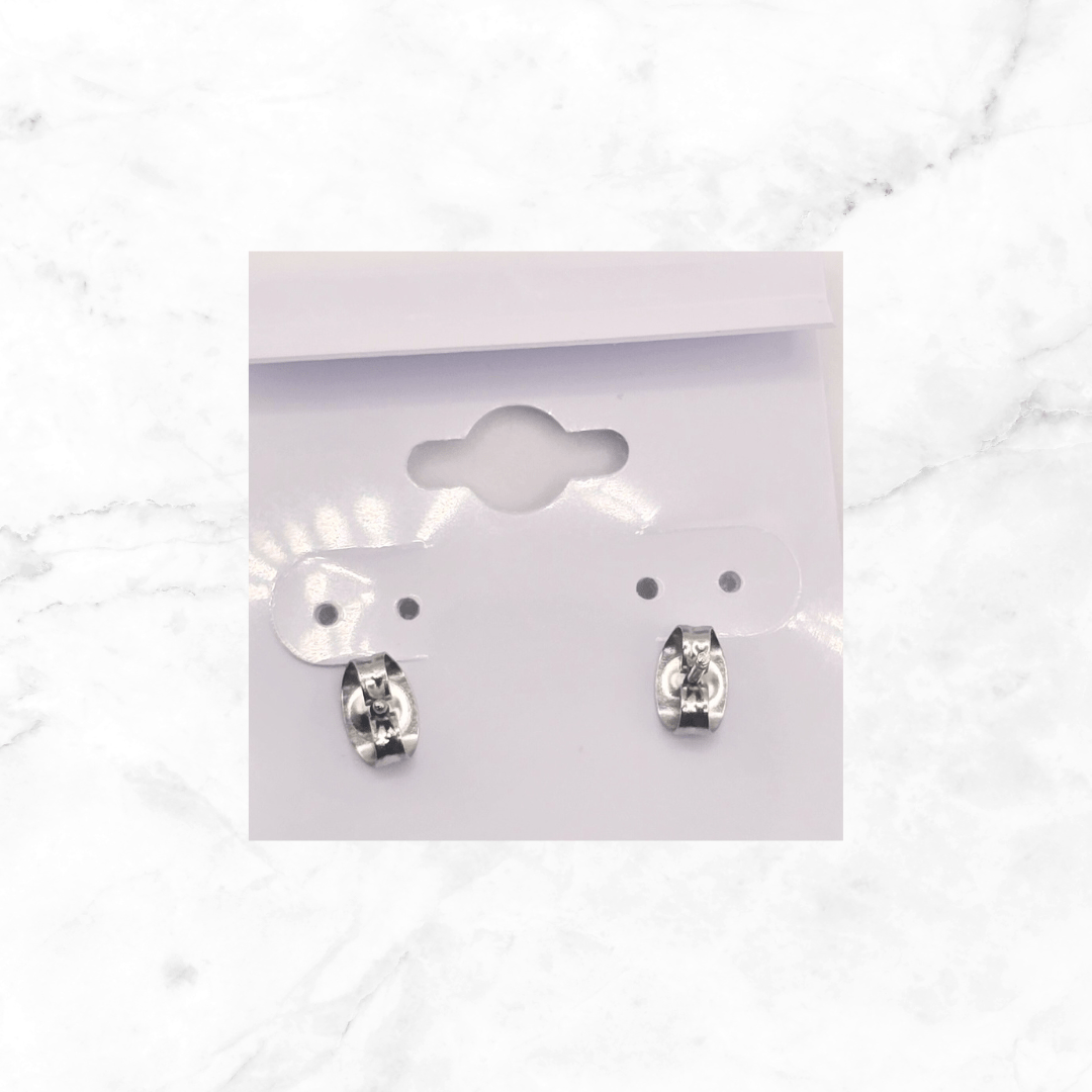 necklace - Crystal Stud Earrings - The Lavish Essentials