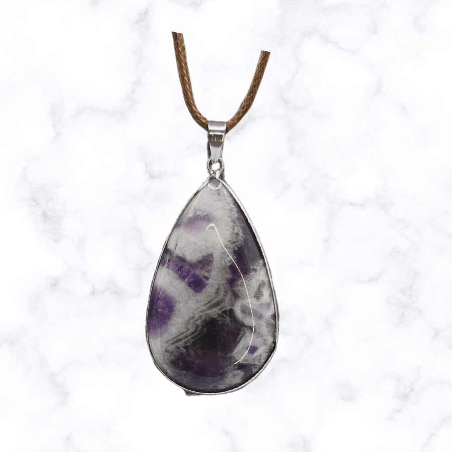 necklace - Dream Amethyst Drop Necklace - The Lavish Essentials