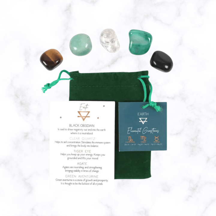 crystal gemstone - Earth Element Collection - The Lavish Essentials