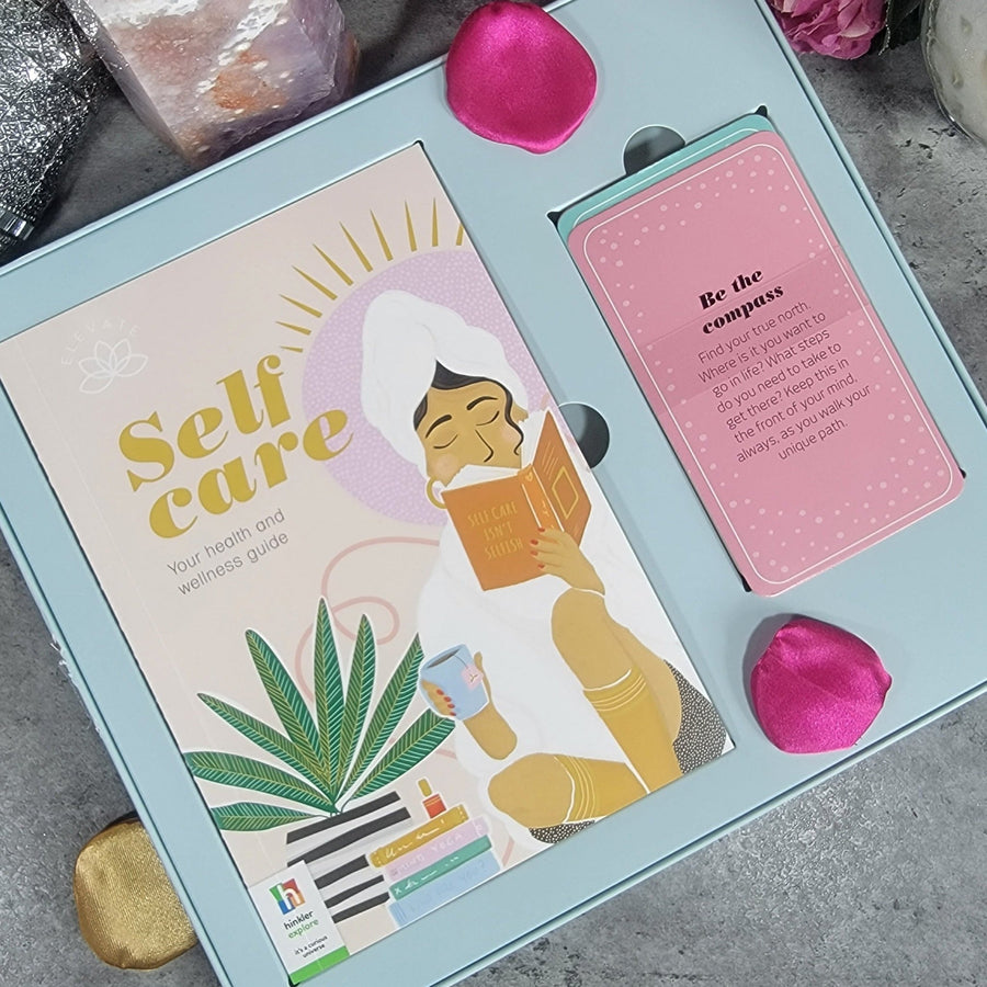 book - Elevate: Self Care Kit (Mindfulness Card Deck + Book) - The Lavish Essentials