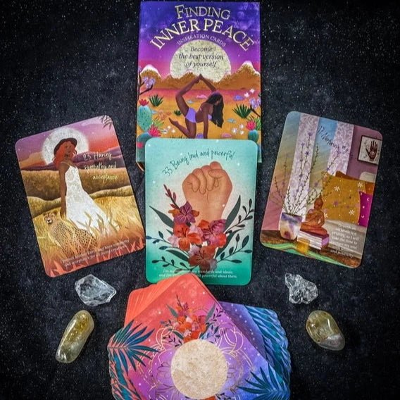 Affirmation Deck - Finding Inner Peace Cards - The Lavish Essentials