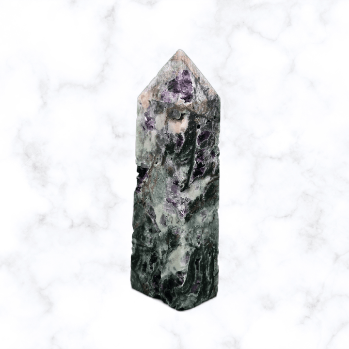 gemstone crystal - Fluorite Root Tower - The Lavish Essentials