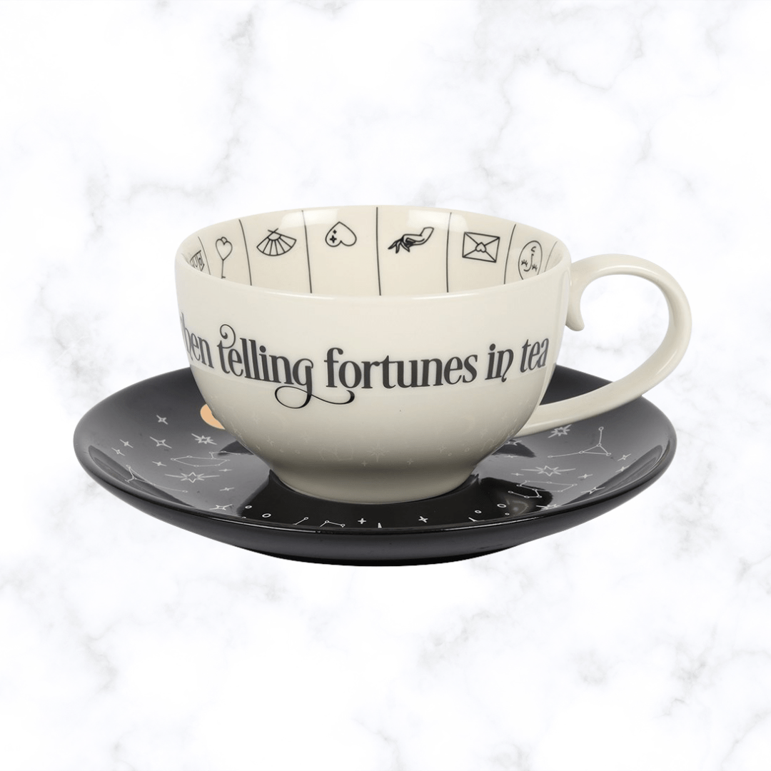 tea cup - Fortune Telling Ceramic Teacup - The Lavish Essentials