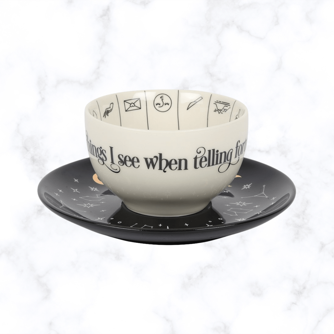 tea cup - Fortune Telling Ceramic Teacup - The Lavish Essentials