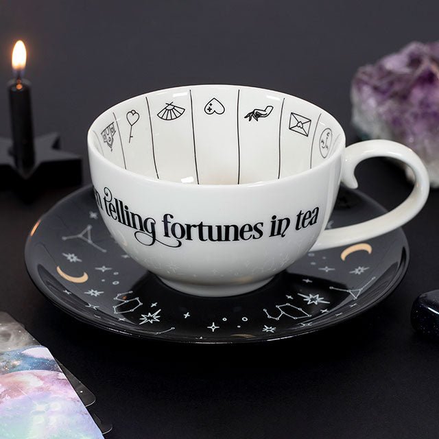 tea cup - Fortune Telling Ceramic Teacup - The Lavish Essentials