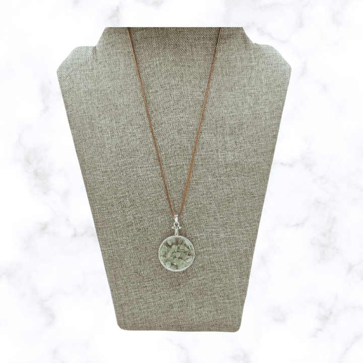 necklace - Green Aventurine Necklace - The Lavish Essentials