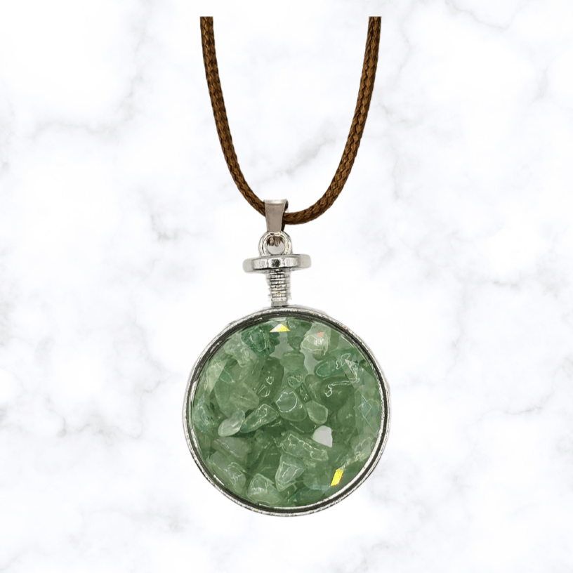 necklace - Green Aventurine Necklace - The Lavish Essentials