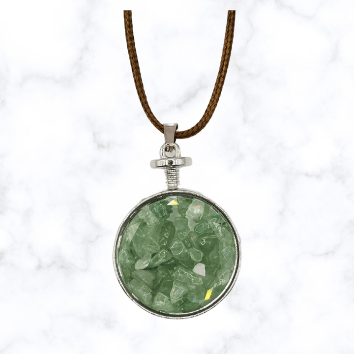 necklace - Green Aventurine Necklace - The Lavish Essentials