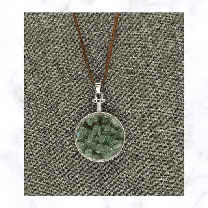 necklace - Green Aventurine Necklace - The Lavish Essentials