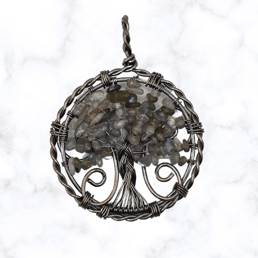 necklace - Labradorite Necklace - The Lavish Essentials