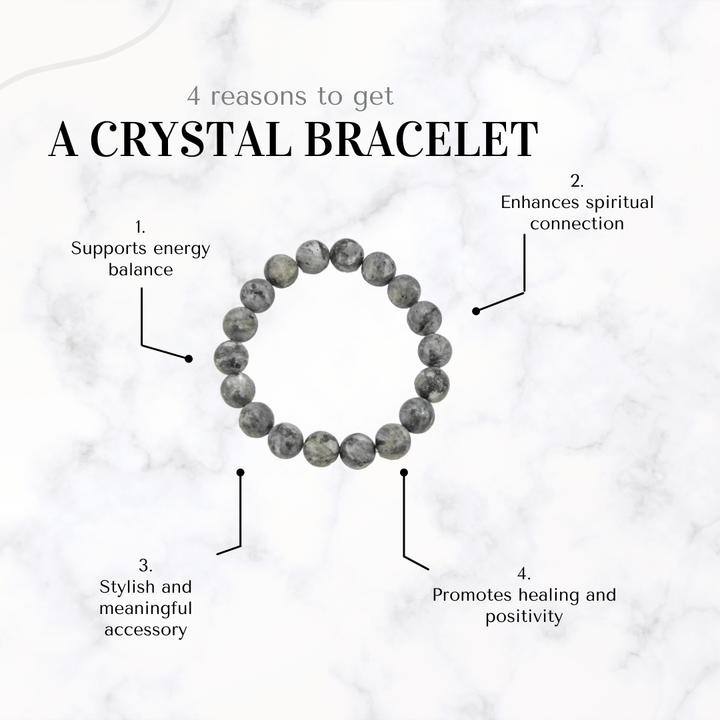 Bracelet - Larvikite Bracelet - The Lavish Essentials