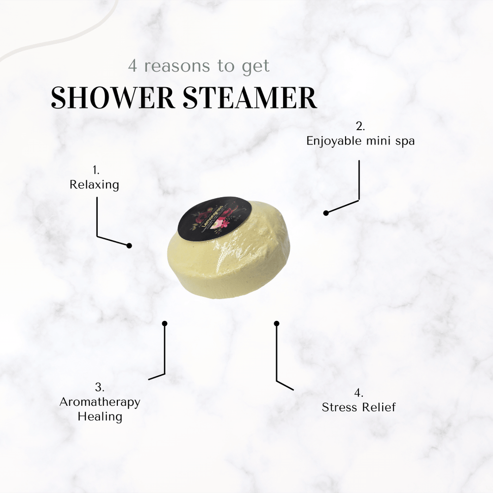 shower steamer - Lemongrass Shower Steamer - The Lavish Essentials