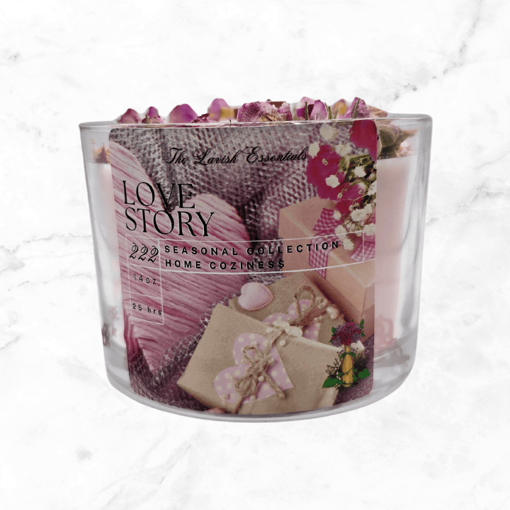 Candle - Love Story Candle - The Lavish Essentials