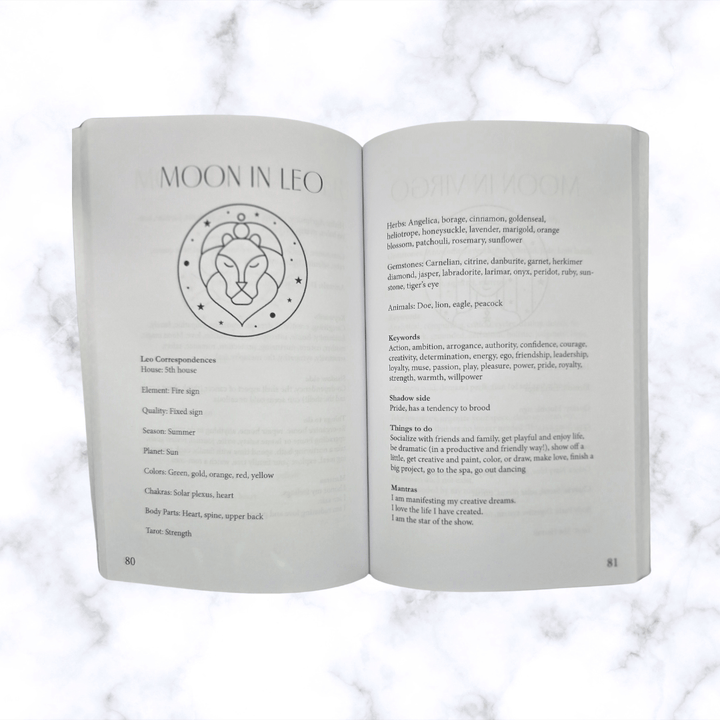 journal - Lunar Intentions Book - The Lavish Essentials