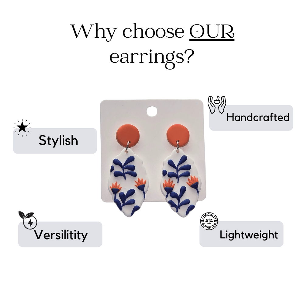 earrings - Midnight Forest Earrings - The Lavish Essentials