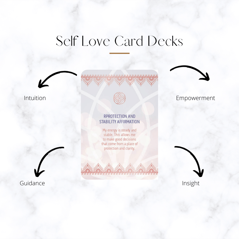 Affirmation Deck - Mindful Living Inspiration Cards - The Lavish Essentials