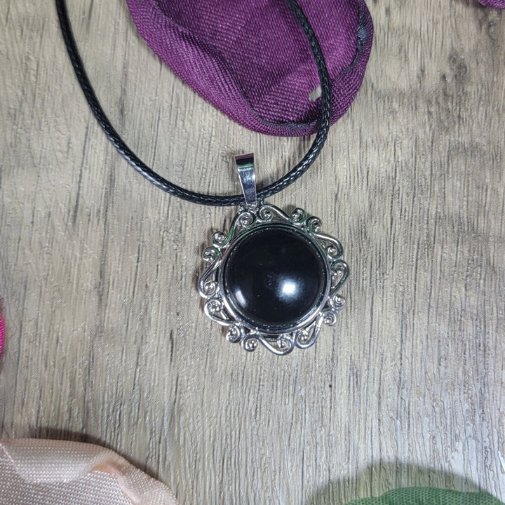 necklace - Obsidian Necklace - The Lavish Essentials