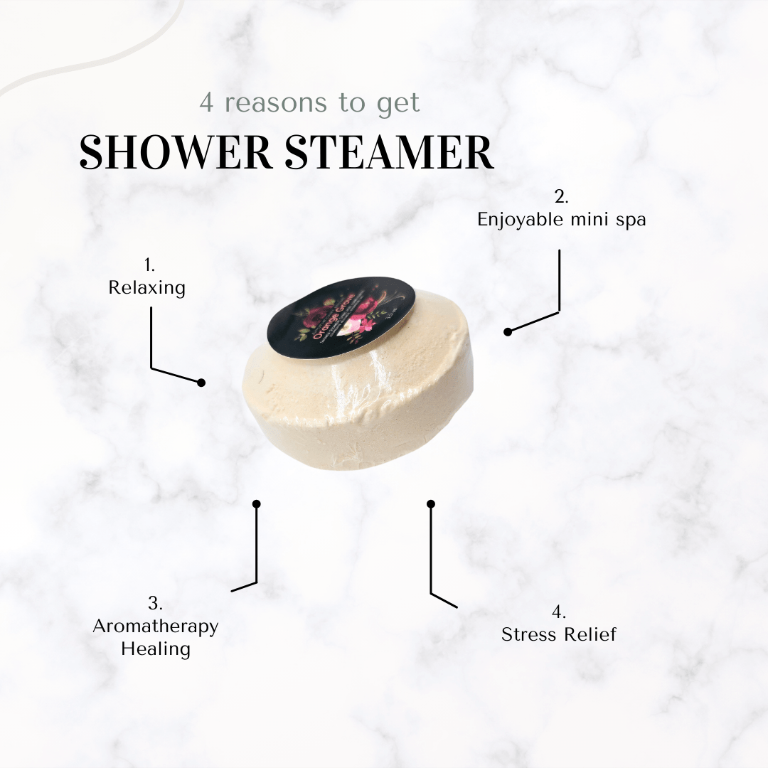 shower steamer - Orange Grove Shower Steamer - The Lavish Essentials