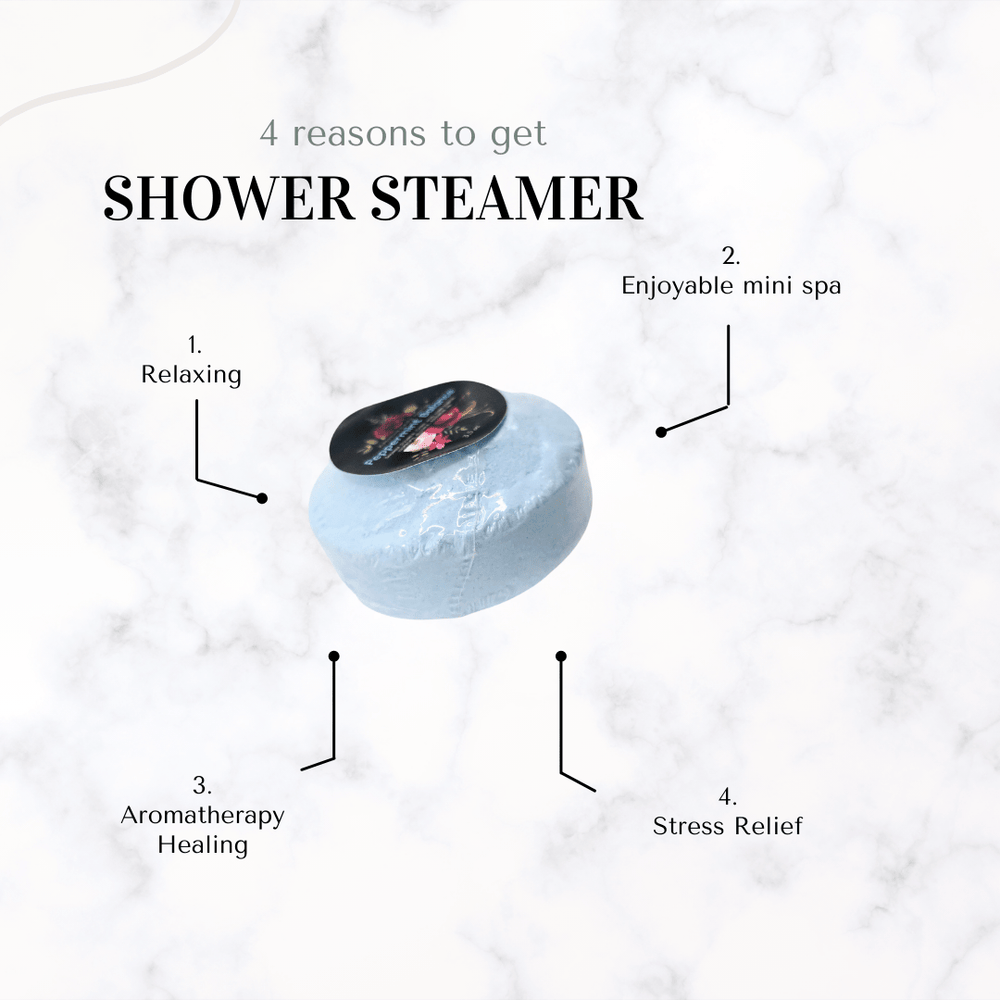 shower steamer - Peppermint Balance Shower Steamer - The Lavish Essentials