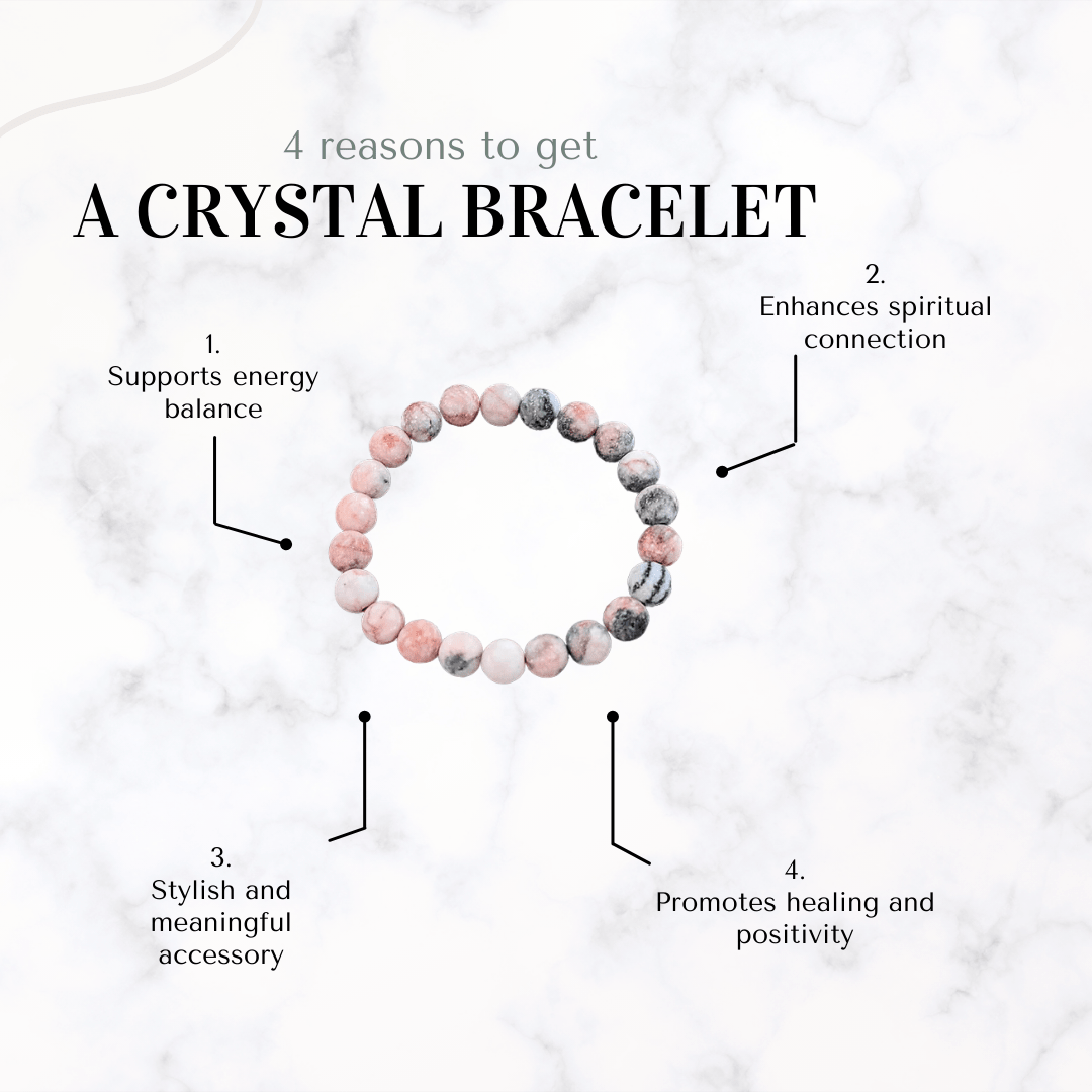 Bracelet - Pink Jasper Bracelet - The Lavish Essentials