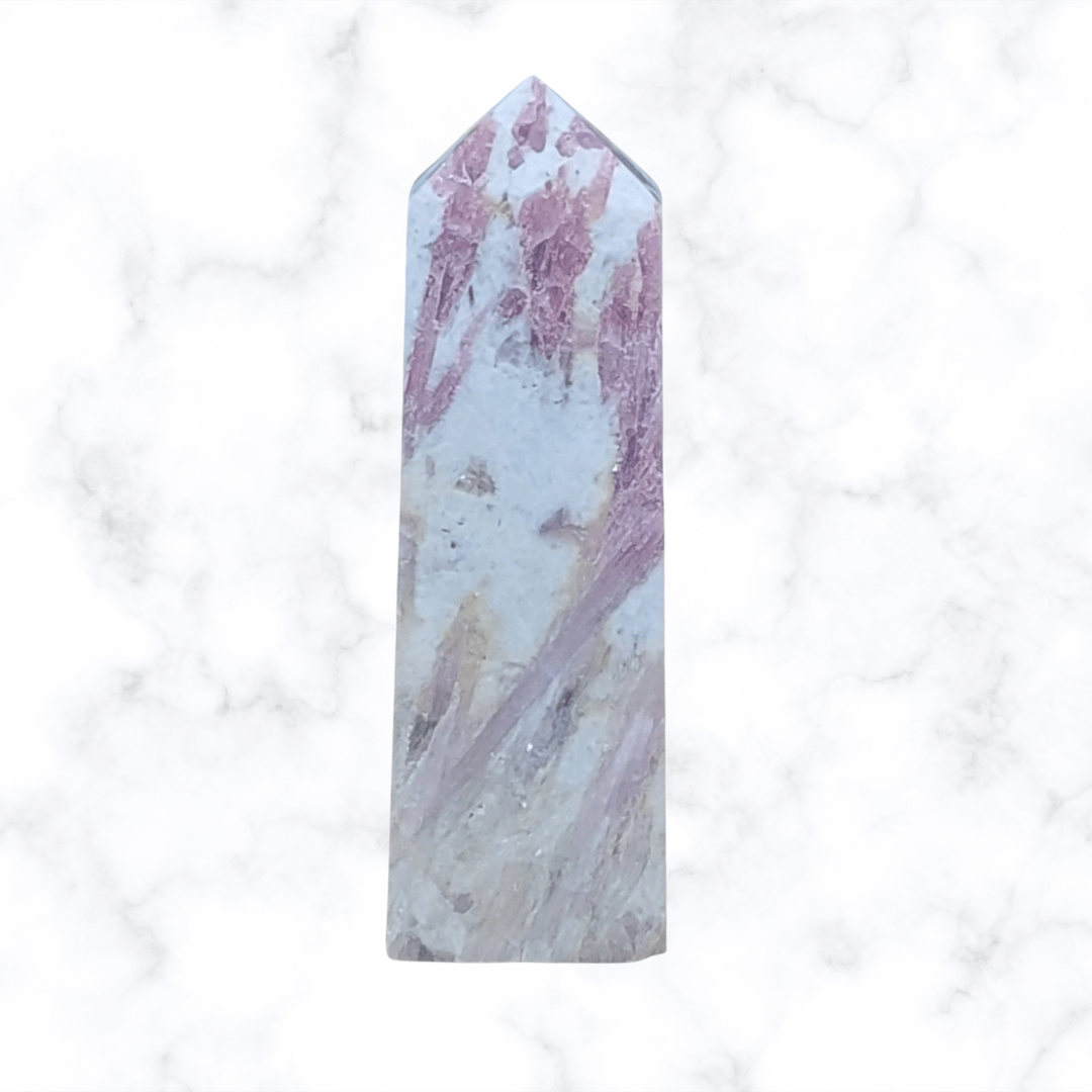 crystal/gemstone - Pink Tourmaline Tower - The Lavish Essentials