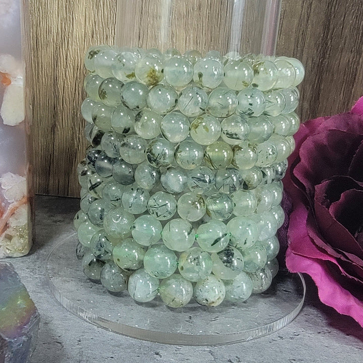 Bracelet - Prehnite Bracelet - The Lavish Essentials