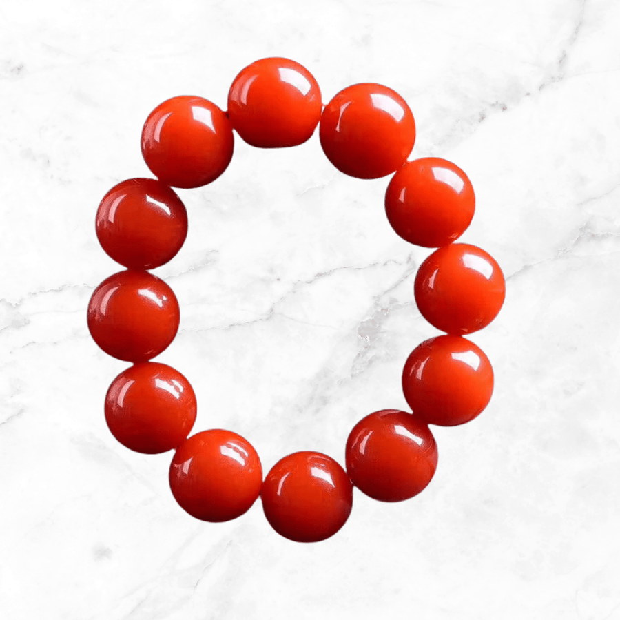 Bracelet - Red Agate Bracelet - The Lavish Essentials