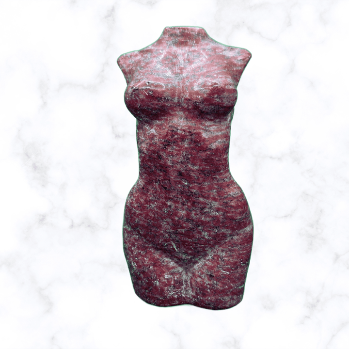 gemstone crystal - Red Jasper Body Statue - The Lavish Essentials