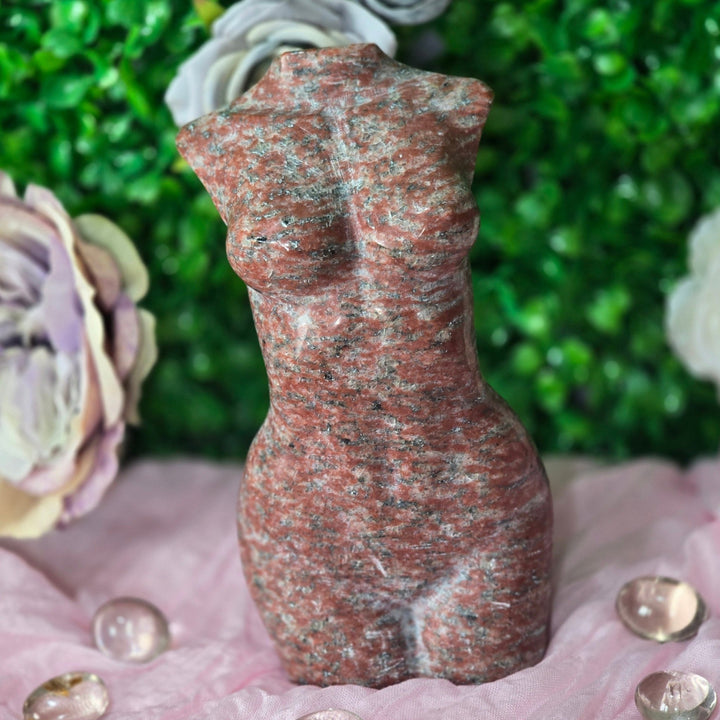 gemstone crystal - Red Jasper Body Statue - The Lavish Essentials