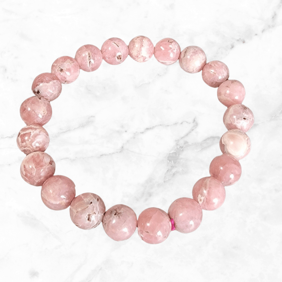 Bracelet - Rhodochrosite Bracelet - The Lavish Essentials