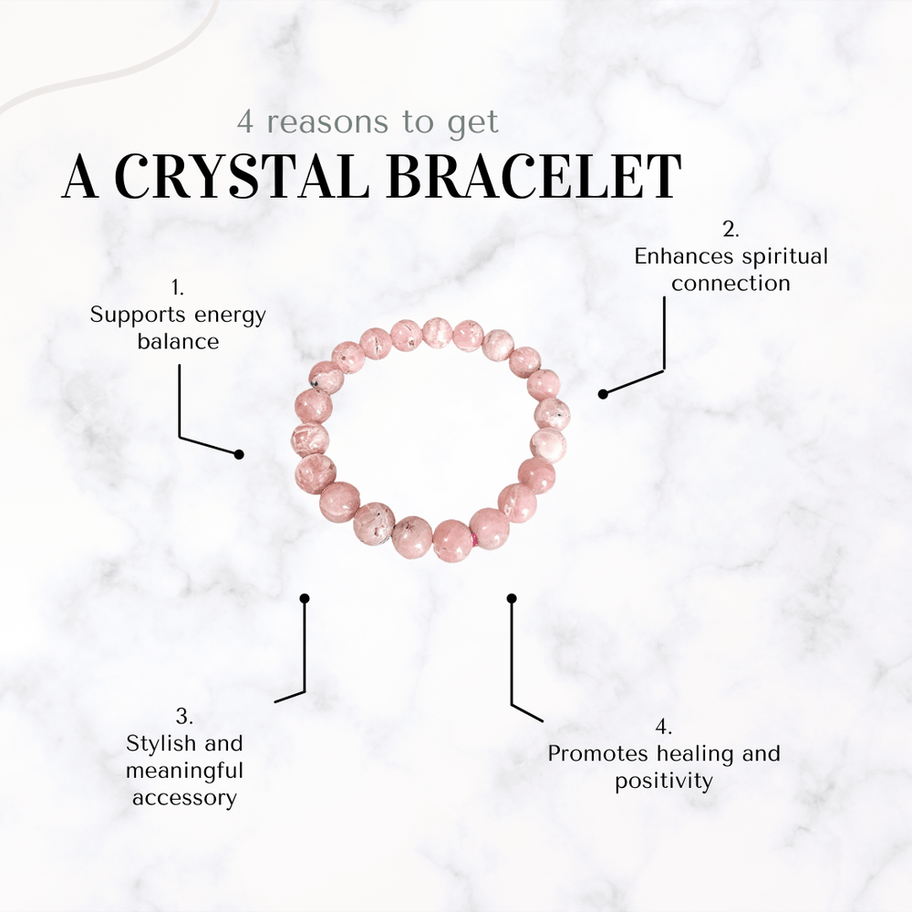 Bracelet - Rhodochrosite Bracelet - The Lavish Essentials