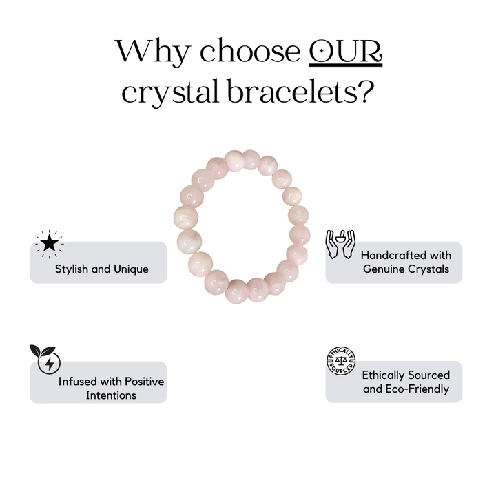 Bracelet - Rose Quartz Bracelet - The Lavish Essentials