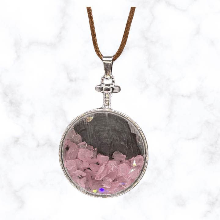 necklace - Rose Quartz Necklace - The Lavish Essentials