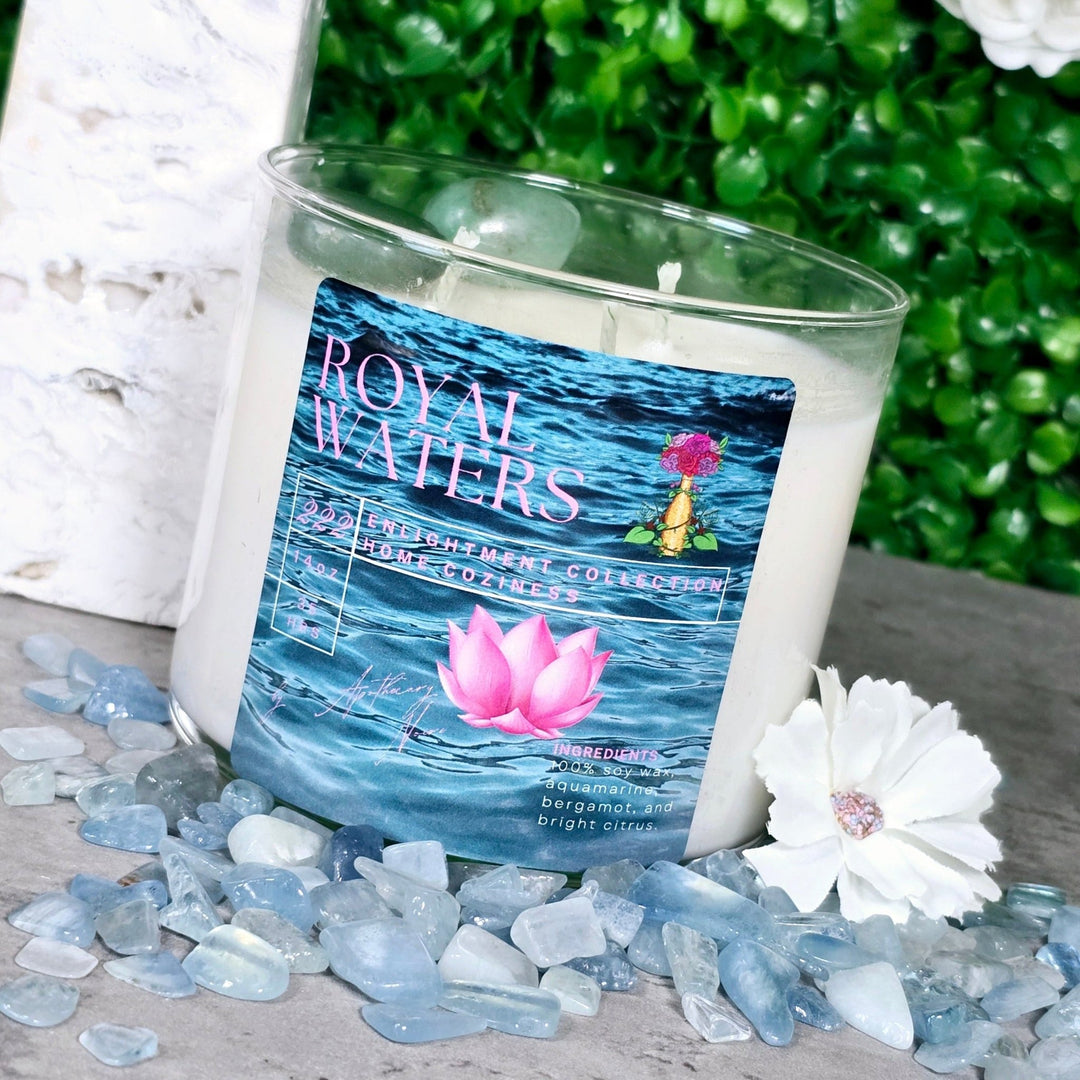 Candle - Royal Waters Candle 222 - The Lavish Essentials