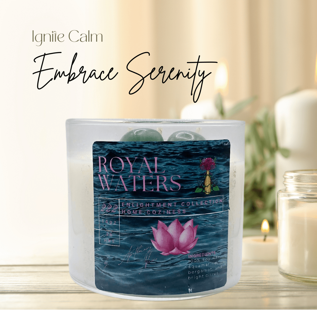 Candle - Royal Waters Candle 222 - The Lavish Essentials