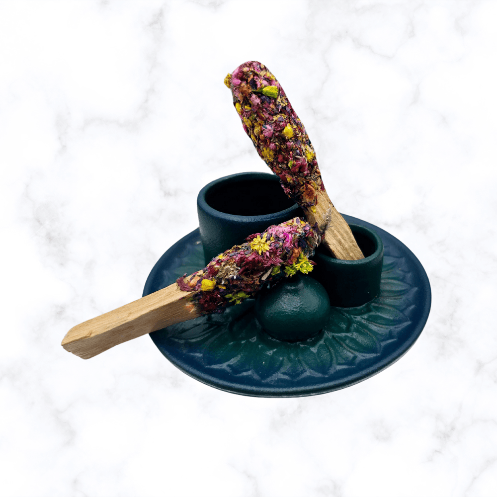 Tray - Smudge, Incense Combo Burner - The Lavish Essentials