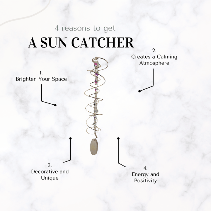 dreamcatcher - Spiral Suncatcher - The Lavish Essentials