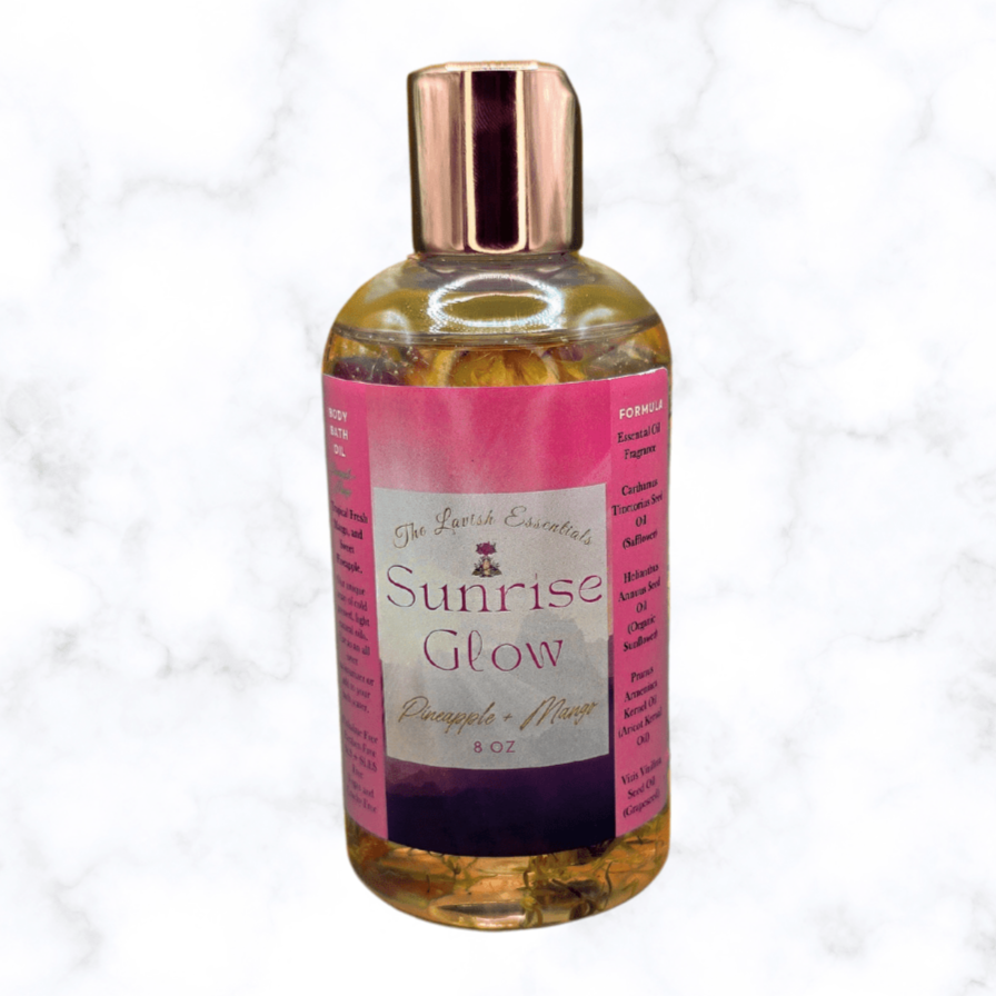 body oil - Sunrise Glow - Body Oil - The Lavish Essentials