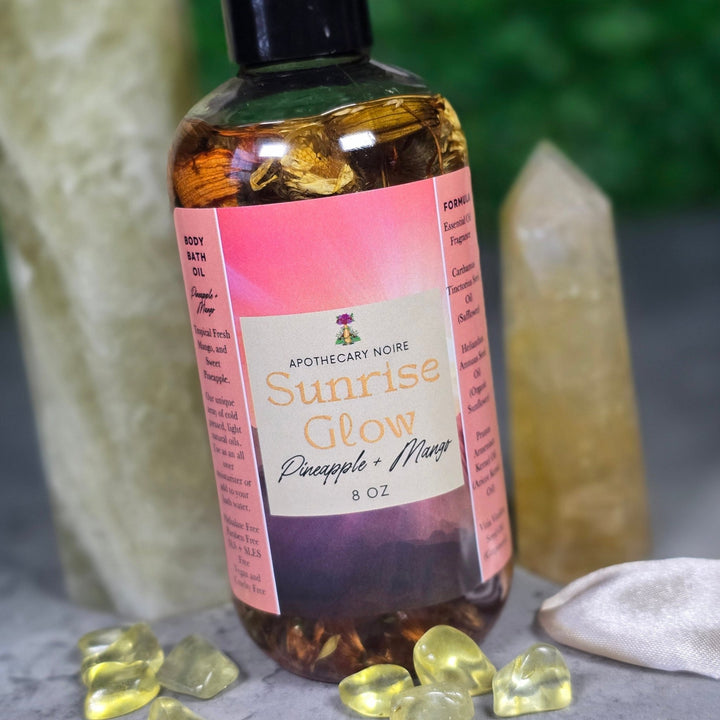 body oil - Sunrise Glow - Body Oil - The Lavish Essentials